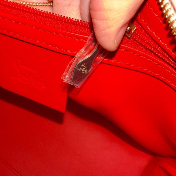 Christian Louboutin Blush Pink Studded Satchel - Picture 11 of 15